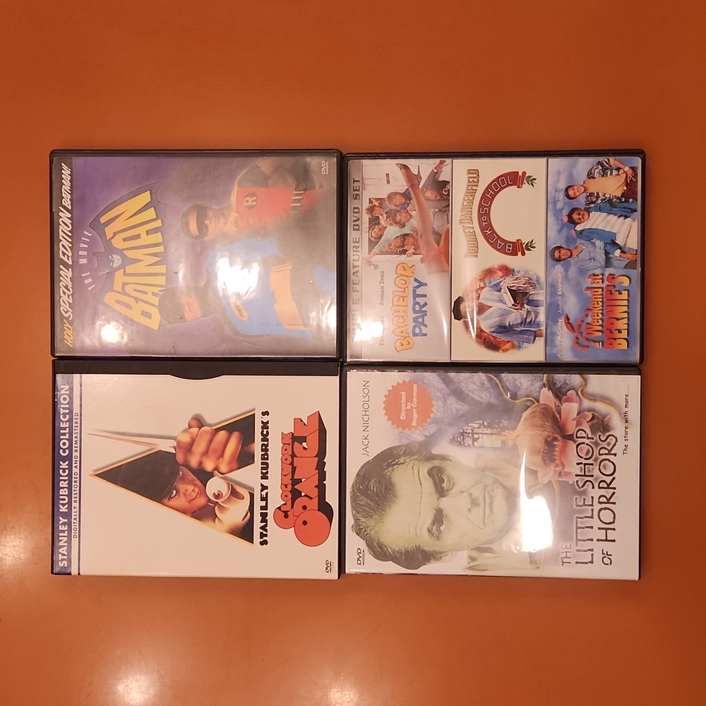 Dvds 4 movies